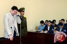 Trump tuduh Korut siksa mahasiswa AS Otto Warmbier