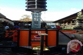 BNPB Pasang Sirine Peringatan Dini Gunung Agung