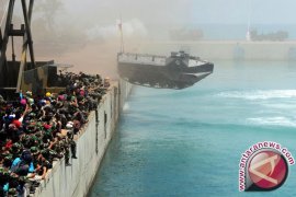 Gladi resik HUT ke-72 TNI digelar