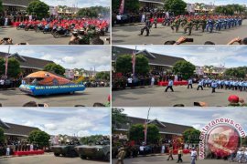 Kasdam Pimpin Upacara HUT TNI di Ambon