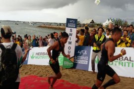 Atlet Indonesia Dominasi Bali International Triathlon 2017