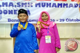 Kontingen SD Muhammadiyah 2 Pontianak Raih Dua Emas Olympic Ahmad Dahlan V