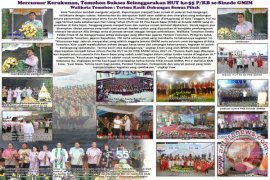 ADVERTORIAL MERCUSUAR KERUKUNAN, TOMOHON SUKSES SELENGGARAKAN HUT KE-55 P/KB SE SINODE GMIM Page 1 Small