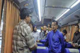 Bima Arya "Coba" Bus Premium Bogor-Jakarta