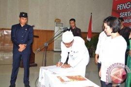 KPU Buleleng Melantik Petugas PPK dan PPS