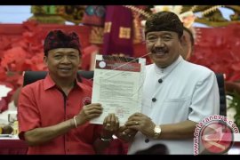 Pasangan KBS-Ace sampaikan PPNSB di Badung