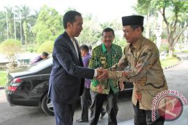 Presiden Singgahi Rumah Dinas Gubernur Sumut