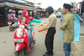 Tagana Galang Dana Korban Kebakaran Semangut 