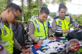 Dalam Sehari Polres Balangan Tangani 31 Perkara Tilang 