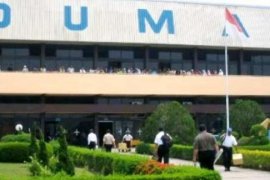 Hindari Sanksi, Dishub Dumai Pinjam Armada Damkar Chevron Untuk Bandara 