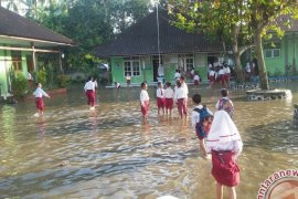 Banjir Akibat Hujan Lebat Rendam Wilayah Jembrana