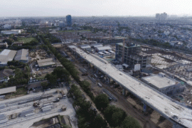 BPN Bekasi melakukan pengukuran tanah pembangunan depo