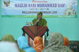 Wawali Kediri Ajak Masyarakat Teladani Nabi Muhammad SAW 