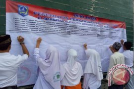 Deklarasi Cegah Perkawinan Anak Usia Dini HSS