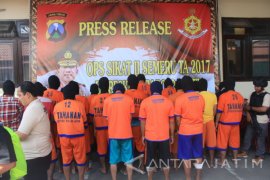Polda Jatim Amankan Ratusan Pelaku 3C dan Preman
