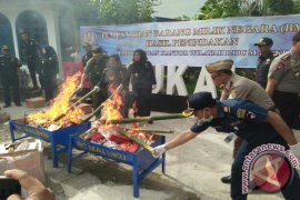 Barang kena cukai dimusnahkan DJBC menurun