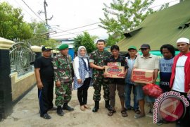 Dandim Banjarmasin Kunjungi Korban Kebakaran Di Kelayan