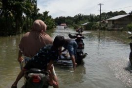 Sebagian besar desa di Aceh Selatan masih banjir