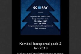 Selama Natal Dan Tahun Baru, Gojek Tutup Layanan Gopay