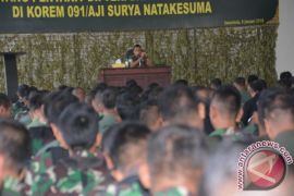 Danrem 091/ASN Tekankan Netralitas Dalam Pilkada Kaltim 
