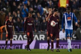 Barcelona keok dari Espanyol di Piala Raja