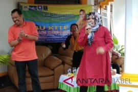 Pasangan Eksis terus bersosialisasi ke warga Pangkalpinang