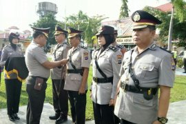 Kapolres Pimpin Sertijab Kabag Ren dan Kabag Sumda