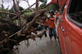 Jalan di Sabu Raijua putus