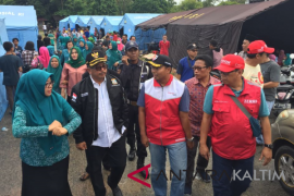 Korban Kebakaran Klandasan Ulu Balikpapan Dapat Bantuan Uang