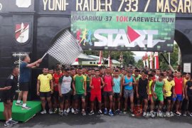 Yonif Raider 733/Masariku Gelar "Farewell Run"