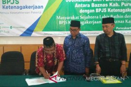 BPJS Ketenagakerjaan-Baznas Purwakarta Kerja Sama Tingkatkan Peserta