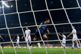 Inter Milan ditahan imbang  AS Roma 1-1 di Giuseppe Meazza