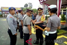 Dua kepala satuan Polres Jembrana dimutasi
