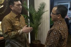 Luhut-Anas Bahas  Pertemuan IMF-Bank Dunia