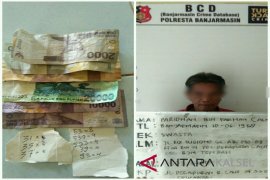 Polsekta Banjarmasin Tengah Tangkap Pengempul Kupon Putih
