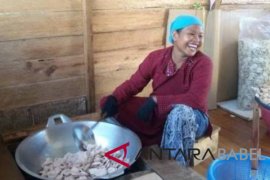 Warga Kabupaten Bangka Tengah kembangkan kerupuk tulang ikan