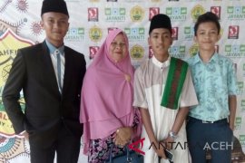 SMPN 3 Langsa juara Hifdzil, Syahril dan Nasyid