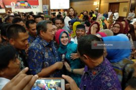 SBY Jadi Jurkam Pasangan Khofifah-Emil di Madiun