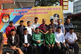 KPU Padangsidimpuan tetapkan tiga paslon