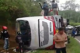 Puluhan korban kecelakaan Subang dibawa ke Tangsel