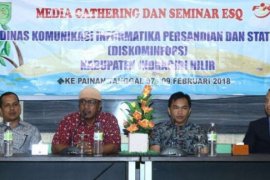 Ciptakan Iklim Kerja yang Harmonis, Diskominfo Inhil dan Wartawan Gelar Sejumlah Kegiatan