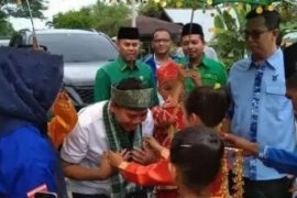 Kampanye di Gunung Toar Kuansing, Masyarakat Menaruh Harapan Firdaus Bangun Jembatan Penghubung Antar Desa