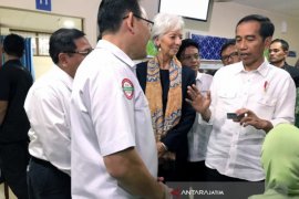 Presiden Ajak Dir IMF "Blusukan" ke RS (Video)