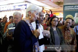 Presiden Ajak Dir IMF "Blusukan" Pasar Tanah Abang (Video)