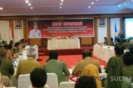 Teguh Setyabudi pimpin rapat sejak jadi gubernur