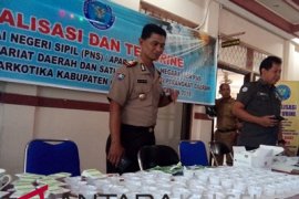 BNK Tes Urine 176 Pegawai Setda Kotabaru