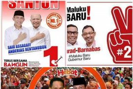 Tiga kandidat merasa "hoki"