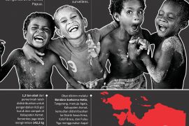 KLB Campak dan Gizi Buruk di Asmat Dicabut