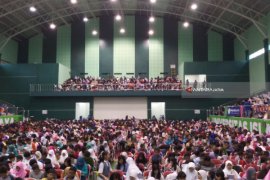 Ribuan Siswa Surabaya Ikuti Uji Coba Bersama Ujian Nasional (Video)