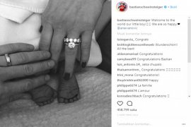 Selamat! Putra pertama Schweinsteiger dan Ivanovic telah lahir